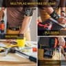 Pulseira Ima Magnetico Prego Parafuso Broca Pino Ferramenta Construçao Obra Reparo Segurança Organiz - 6