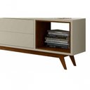 Ver imagem 6 de Rack com Painel Horizon 1.8 com Led Off White com Natural - Moveisaqui