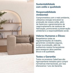 Sofá Modular 02 Cantos e 01 Poltrona Easybox Cabecasa Madeiramadeira - 11