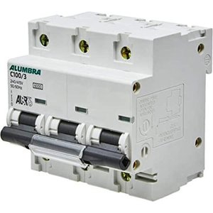 Disjuntor Tripolar Curva C 100a Alumbra