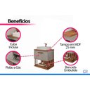 Ver imagem 6 de Conjunto Banheiro c/Esp Duna/Lua 60cm Cappuccino/Freijo MGM
