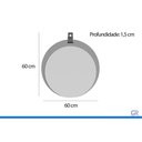 Ver imagem 3 de Conjunto Banheiro c/Esp Duna/Lua 60cm Cappuccino/Freijo MGM