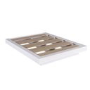 Ver imagem 3 de Cama Casal Queen Suspensa 140/160 Zurique Branco