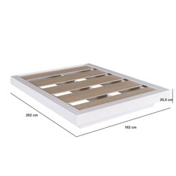 Cama Casal Queen Suspensa 140/160 Zurique - 5