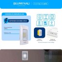 Ver imagem 4 de Luminária de Emergência Embutir 4x2 Led Bivolt 1w 6.500k Branco