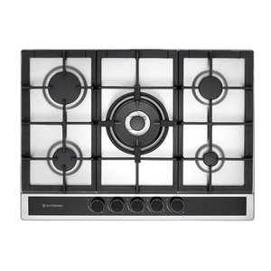 Cooktop a Gás Elettromec 70cm Inox Bivolt Ckg-5q-70-sl-3tnb