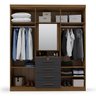 Guarda-roupa Casal com Espelho 7 Portas 4 Gavetas Advantage - 2