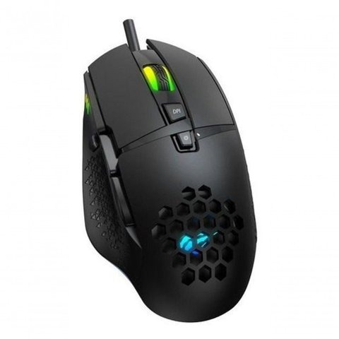 Mouse Gamer com 8 Botões Rgb Cor Preto
