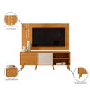 Ver imagem 4 de Rack com Painel para TV até 60 Polegadas 160CMX147,5cm 2 Portas Cronos Marrom