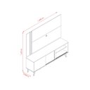 Ver imagem 6 de Rack com Painel para Tv até 60 Polegadas 2 Portas Cronos
