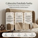 Ver imagem 5 de Cabeceira Estofada para Cama Box Casal Padrão Sasha 140cm Moderna Suede Bege - Desk Design