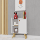 Ver imagem 3 de Aparador Cantinho do Café Buffet Sala Retrô Pés Madeira