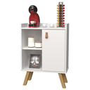 Ver imagem 1 de Aparador Cantinho do Café Buffet Sala Retrô Pés Madeira