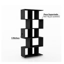 Ver imagem 3 de Estante Regular 5 Nichos - Preto Fosco