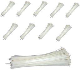 Abraçadeira de Nylon 1000 Uni Cinta Enforca Gato Plastica Branco 200mm x 2.5mm - 1