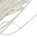 Ver imagem 5 de Abraçadeira de Nylon 1000 Uni Cinta Enforca Gato Plastica Branco 200mm x 2.5mm