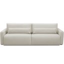 Ver imagem 3 de Sofá Retrátil Reclinável para Sala de Estar Living 210cm Sevilha F04 Veludo Bege - Lyam Decor