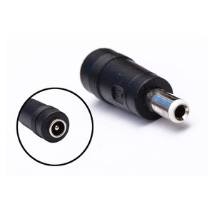 Adaptador Evus Dc Jack 5.5x2.1mm Femea P/ 5.5x2.5mm Macho