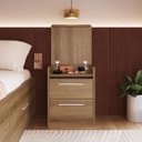 Ver imagem 3 de Mesa de Cabeceira com Compartimento Oculto Lock