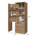 Ver imagem 7 de Estante Armário Multiuso com compartimento Oculto Lock