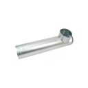 Ver imagem 1 de Joelho para Chaminé Fogão a Lenha Galvanizado 115mm