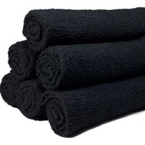 Kit 5 Toalhas Rosto Branca Salão Algodão Leve Macia