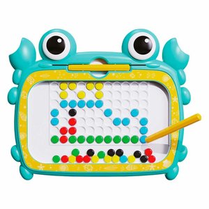 Quadro Desenho Magnético Infantil - Caranguejo Verde - Dm Toys