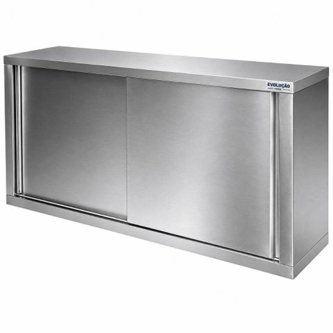 Armário Aéreo | Aço Inox 430 | 1000x400x550 mm/H