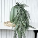 Ver imagem 2 de Vaso Centro de Mesa Verde Oliva Moderno Trabalhado Cerâmico