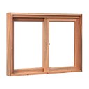 Ver imagem 5 de Janela de Madeira Vitro de Correr Panorâmico 2 Folhas Móveis Reto de Eucalipto Esel -1.40(L)X1.20(A)
