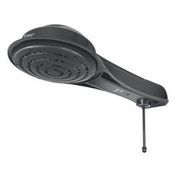 Chuveiro Ducha Eletrônico Elegance Preto Black Grande Fame:127v 5400w - 2