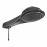 Chuveiro Ducha Eletrônico Elegance Preto Black Grande Fame:127v 5400w - 1
