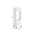 Ver imagem 2 de Torre Quente de Cozinha Paneleiro Alpha 2511 com 2 Fornos 3 Portas 70cm Preto