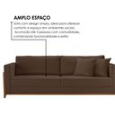 Ver imagem 7 de Sofá 3 Lugares Paris Veludo 2,14M