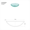 Ver imagem 2 de Cuba Vidro Moldado 35 X 35 cm