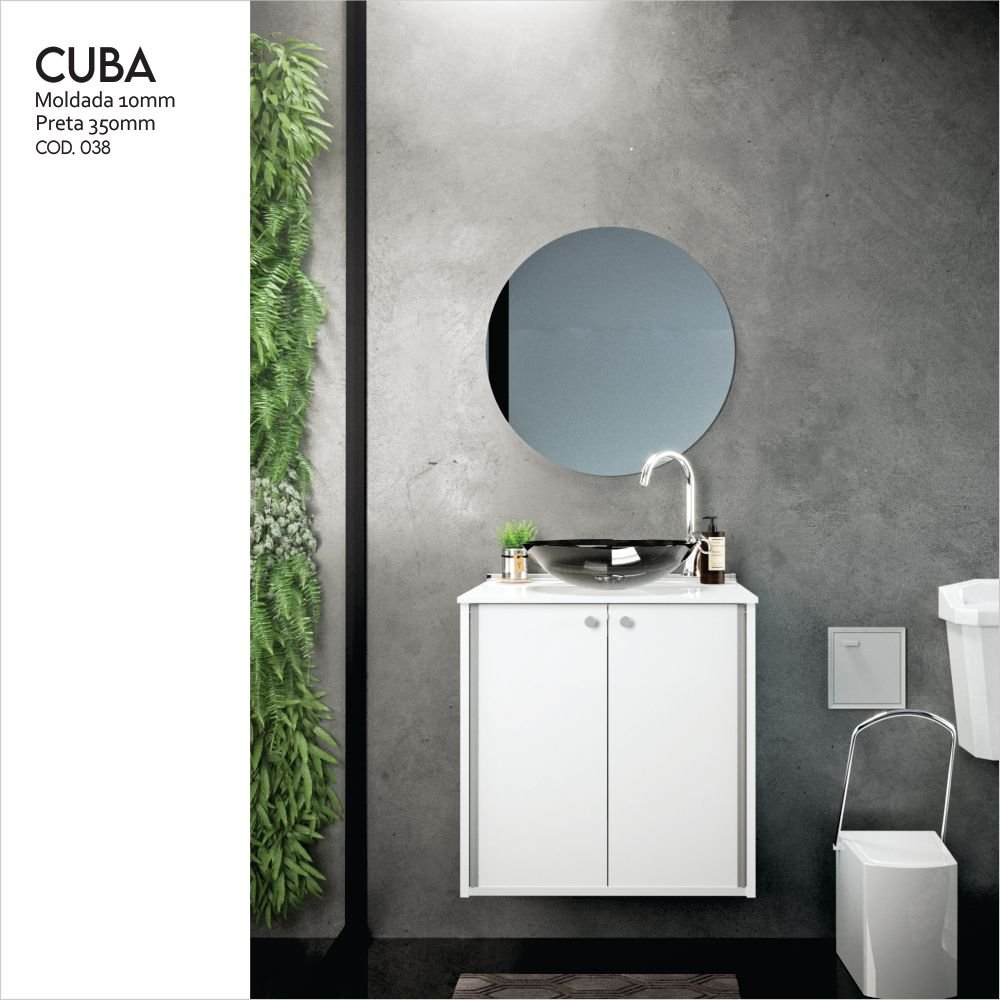 Cuba Vidro Moldado 35 x 35 cm - 3