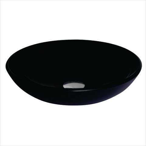 Cuba Vidro Moldado 35 x 35 cm Preto Cris Metal