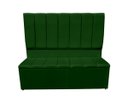 Ver imagem 1 de Jogo Cabeceira e Recamier Baú para Cama Box Casal King 1.95:verde