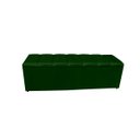 Ver imagem 3 de Jogo Cabeceira e Recamier Baú para Cama Box Casal King 1.95:verde