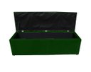 Ver imagem 4 de Jogo Cabeceira e Recamier Baú para Cama Box Casal King 1.95:verde