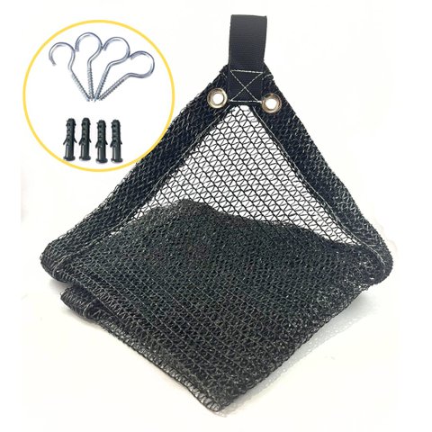 Sombrite 50% Hortas 4x5 Acabamento + Kit Instalação