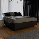 Ver imagem 2 de Base Box para Cama Casal 138x188cm Liz S05 Sintético Cinza - Mpozenato