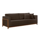 Ver imagem 3 de Sofá 3 Lugares Paris Veludo 2,34M