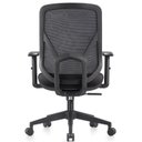 Ver imagem 5 de Kit 2 Cadeiras Escritório Diretor NR17 Tela Mesh Alpha