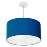 Pendente Cilíndrico Azul Marinho MJ-4101 Para Mesa de Jantar e Estar - 1