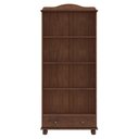 Ver imagem 5 de Cristaleira Vitrine Rústica 100% Madeira Maciça 2 Portas 1 Gaveta Linha Rubi