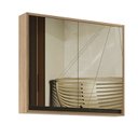 Ver mais imagens de Gabinete de Banheiro 80cm com Cuba e Armário Ref 821 Branco/Itapuã/Portoro