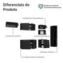 Ver imagem 4 de Armário de Cozinha Completa 300 Cm Suspenso Preto Nice Madesa 10 Preto