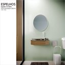 Ver imagem 2 de Espelho Oval Perfil 48,5cm X 57,5cm