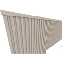 Ver imagem 3 de Cabeceira com Ripas e Mesas de Cabeceira Sevilha Off White